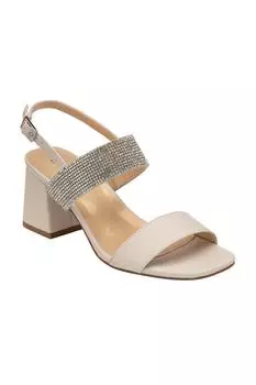 Босоножки Elisena на блочном каблуке Lotus, нюд