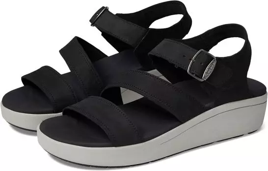 Босоножки Ellecity Backstrap KEEN, цвет Black/Drizzle