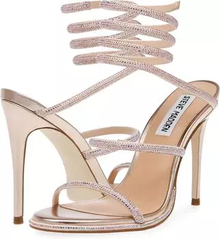Босоножки Exotica Heeled Sandal Steve Madden, цвет Rhinestone
