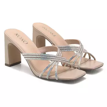 Босоножки-Фанни Xoxo, серебряный