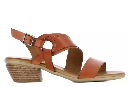 Босоножки Fatma на каблуке Camila'S, коричневый