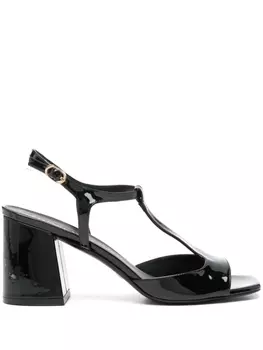 Босоножки Flareblock 75 Stuart Weitzman, черный