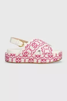 Босоножки Flores Pinko, розовый