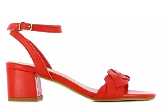 Босоножки Gaia на каблуке Camila'S, красный