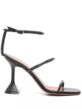 Босоножки Gilda 95 Amina Muaddi, черный