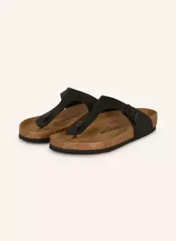 Босоножки gizeh Birkenstock, черный
