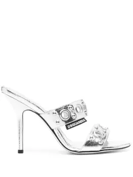 Босоножки Gothic 110 Dsquared2, серебристый
