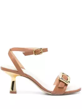 Босоножки Greentea 70 Gold & Rouge, коричневый