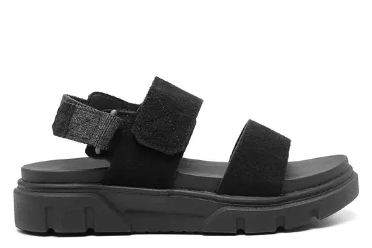 Босоножки Greyfield сандалии на платформе с двумя ремешками Timberland, черный
