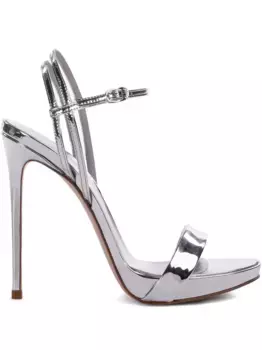 Босоножки Gwen с эффектом металлик Le Silla