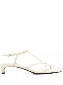 Босоножки High JIL SANDER, белый