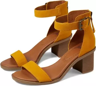 Босоножки Ilsa ZODIAC, цвет Yellow Gold Suede