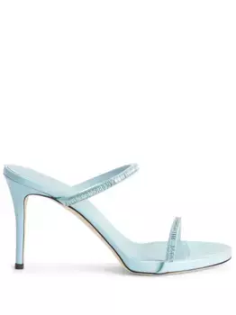 Босоножки Iride Crystal 90 Giuseppe Zanotti, синий