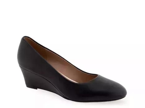 Босоножки Iris Wedge Aerosoles, Black Leather