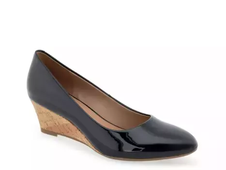 Босоножки Iris Wedge Aerosoles, Black Patent