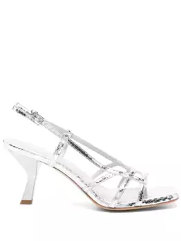 Босоножки Ivana 75 Sergio Levantesi, серебяный