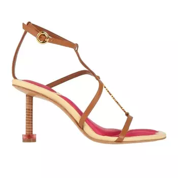 Босоножки Jacquemus, коричневый