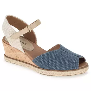 Босоножки-Эспадрильи Odetta на танкетке Baretraps, синий