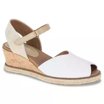 Босоножки-Эспадрильи Odetta на танкетке Baretraps, белый