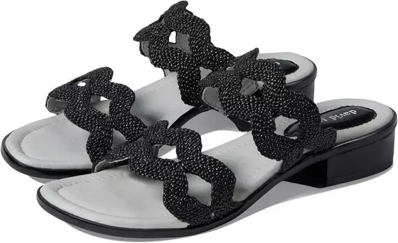 Босоножки Journey David Tate, цвет Black Rayon Fabric