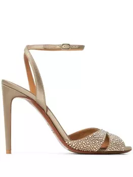 Босоножки Kandice 100 Ralph Lauren Collection, нейтральный цвет