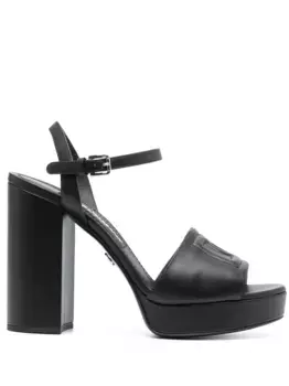 Босоножки Kira 115 DOLCE & GABBANA, черный