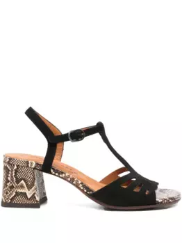 Босоножки Lareina 60 на блочном каблуке Chie Mihara, черный