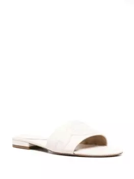 Босоножки Lauren Ralph Lauren Alegra с тисненым логотипом, белый