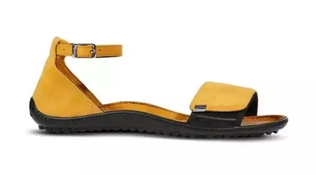 Босоножки Leguano, летние туфли, сандалии, сандалии, с практичной застежкой-липучкой, желтый