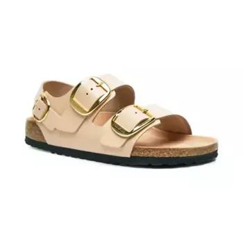 Босоножки Lena из кожи Birkenstock, бежевый