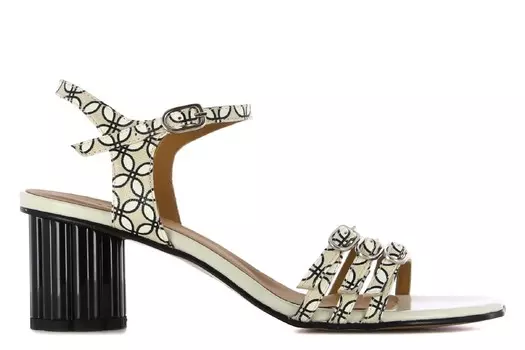 Босоножки Lora на каблуке Audley, мультиколор