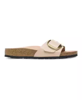 Босоножки Madrid с большими пряжками Birkenstock, бежевый