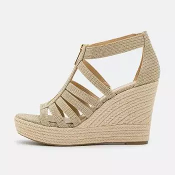 Босоножки Michael Kors Bradley Wedge, светло-бежевый