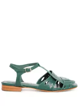 Босоножки Miller Sarah Chofakian, зеленый