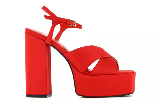 Босоножки Mino на каблуке Camila'S, красный