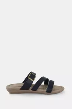 Босоножки-Мюли с ремешками Novo, черный