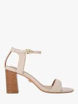 Босоножки на блочном каблуке kiki Carvela, цвет Natural Taupe