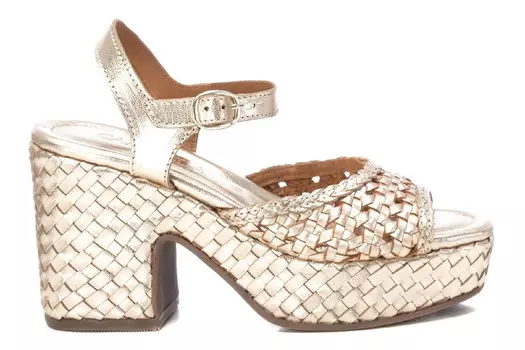 Босоножки на каблуке 161637 Carmela, золотой