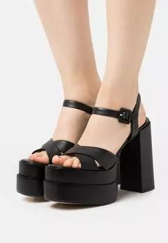 Босоножки на каблуке ALDO, черный