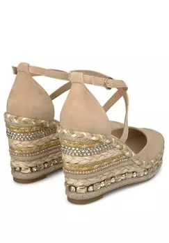 Босоножки на каблуке Alma en Pena, песочный
