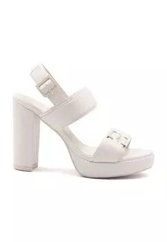 Босоножки на каблуке ALV by Alviero Martini, слоновая кость