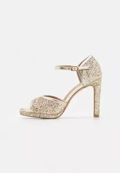 Босоножки на каблуке Anna Field, золото