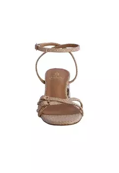 Босоножки на каблуке BERGAMO El Caballo, бежевый