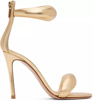 Босоножки на каблуке Bijoux Gianvito Rossi, Gold