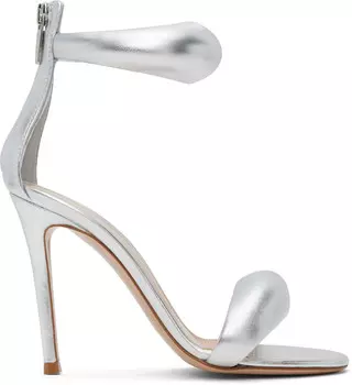 Босоножки на каблуке Bijoux Gianvito Rossi, Silver