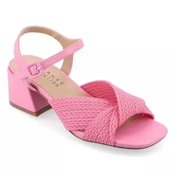 Босоножки на каблуке-блоке Zerlina Journee, розовый