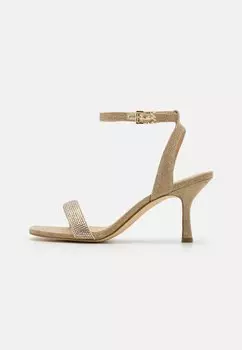 Босоножки на каблуке Carrie MICHAEL Michael Kors, цвет pale gold