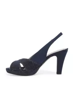 Босоножки на каблуке ELEGANTE CERIMONIA IN Melluso, синий