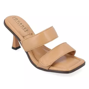 Босоножки на каблуке Essey от Journee, tan