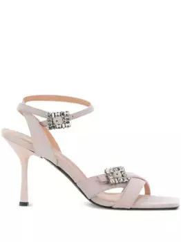 Босоножки на каблуке Fabi, розовый